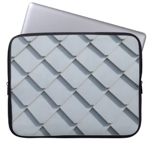 Grey roof shingles laptopschutzhülle