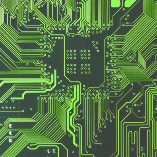 Grey-Schalttafel für Nerd-Leiterplatten Aufkleber (Vorderseite)