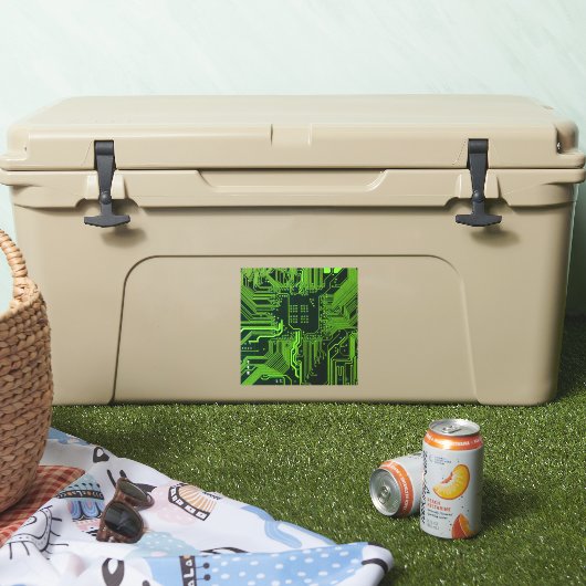 Grey-Schalttafel für Nerd-Leiterplatten Aufkleber (Kühler)