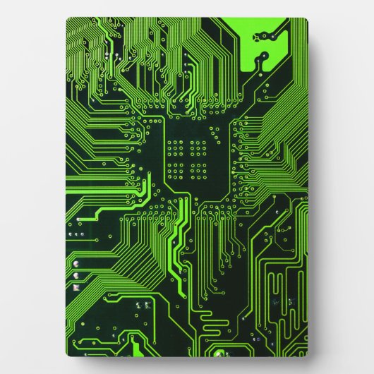 Grey-Schalttafel für Nerd-Leiterplatten Fotoplatte (Vorderseite)