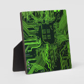 Grey-Schalttafel für Nerd-Leiterplatten Fotoplatte (Vorderseite)