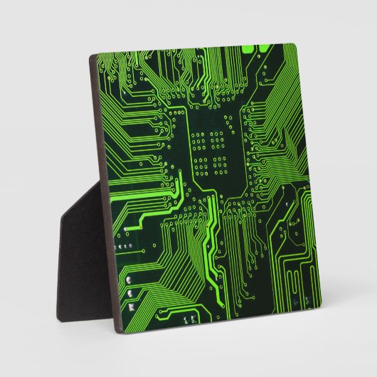 Grey-Schalttafel für Nerd-Leiterplatten Fotoplatte (Vorderseite)