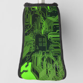 Grey-Schalttafel für Nerd-Leiterplatten Golf Headcover (Rotieren 90)