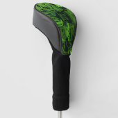 Grey-Schalttafel für Nerd-Leiterplatten Golf Headcover (angewinkelt)