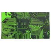 Grey-Schalttafel für Nerd-Leiterplatten Kissenbezug (Vorderseite-Rechts)