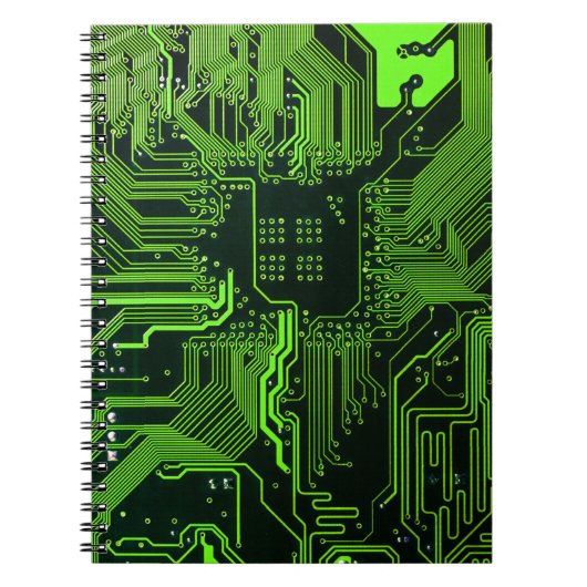 Grey-Schalttafel für Nerd-Leiterplatten Notizblock (Vorderseite)