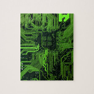 Grey-Schalttafel für Nerd-Leiterplatten Puzzle
