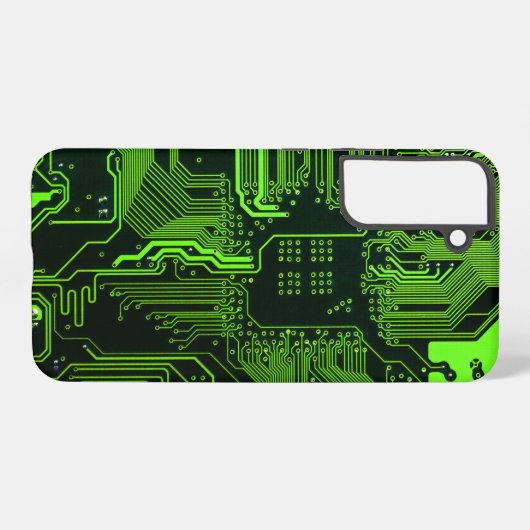 Grey-Schalttafel für Nerd-Leiterplatten Samsung Galaxy Hülle (Rückseite (Horizontal))