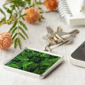 Grey-Schalttafel für Nerd-Leiterplatten Schlüsselanhänger (Seite)