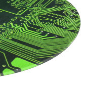 Grey-Schalttafel für Nerd-Leiterplatten Schneidebrett (Ecke)