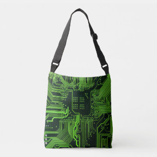 Grey-Schalttafel für Nerd-Leiterplatten Tragetaschen Mit Langen Trägern