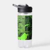 Grey-Schalttafel für Nerd-Leiterplatten Trinkflasche (Rechts)