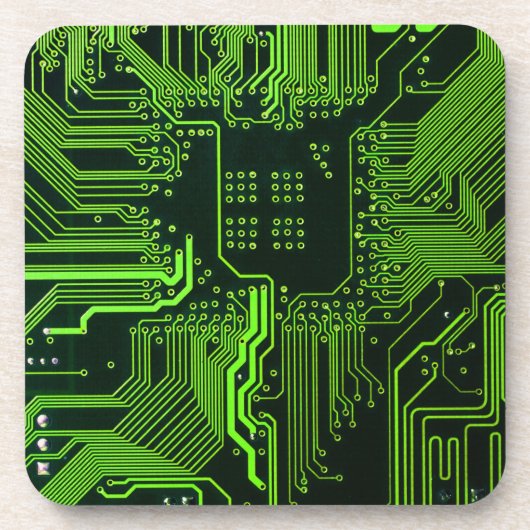 Grey-Schalttafel für Nerd-Leiterplatten Untersetzer (Vorderseite)