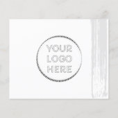 Grey Small Business Tumbler Cup Care Instructions Flyer (Hinten)