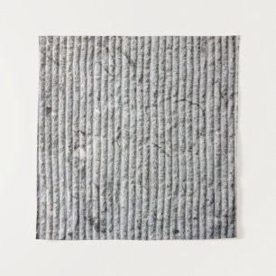 Grey Stone Wall Textur. Textur of stone wall wit Wandteppich