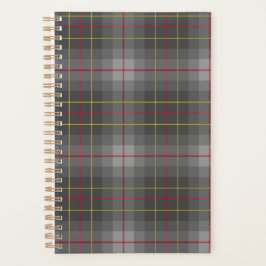 Grey Tartan Planner  Planer