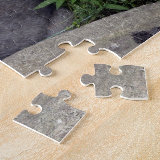 Grey Wolf Pup Wild Animal Puzzle (Seite)