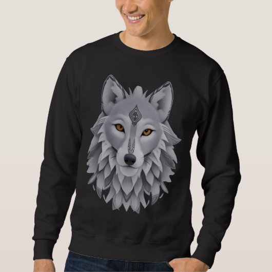 Grey Wolf, Sweatshirt (Vorderseite)
