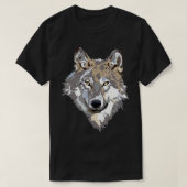Grey Wolf  Wolves Pack Wolf Lovers Gift  T-Shirt (Design vorne)
