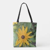 greyforaday Yellow Floral Tote Tasche (Rückseite)