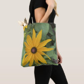 greyforaday Yellow Floral Tote Tasche (Von Nahem)