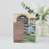Greyfriars Bobby, Edinburgh Postkarte (Stehend Vorderseite)
