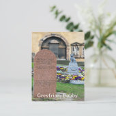 Greyfriars Bobby, Edinburgh Postkarte (Stehend Vorderseite)