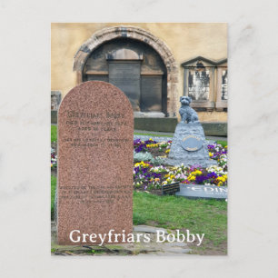 Greyfriars Bobby, Edinburgh Postkarte