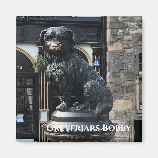 Greyfriars Bobby Magnet (Vorne)