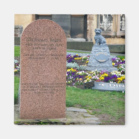 Greyfriars Bobby Magnet (Vorne)