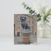 Greyfriars Bobby Postkarte (Stehend Vorderseite)
