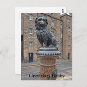 Greyfriars Bobby Postkarte (Vorne/Hinten)
