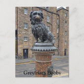 Greyfriars Bobby Postkarte (Vorderseite)