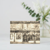 Greyfriars Bobby Pub Edinburgh Vintag Postkarte (Stehend Vorderseite)