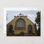 Greyfriars Kirk Postkarte (Vorne/Hinten)