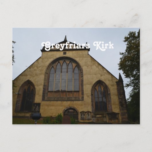 Greyfriars Kirk Postkarte (Vorderseite)