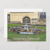 Greyfriars Kirkyard, Edinburgh Postkarte (Vorne/Hinten)