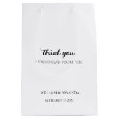 GreyGarden Geschenktasche Weiß Mittlere Geschenktüte (Vorderseite)