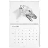 Greyhound 2021 Dog Art Kalender (Mär 2026)