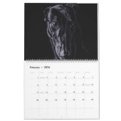Greyhound 2021 Dog Art Kalender (Feb 2026)