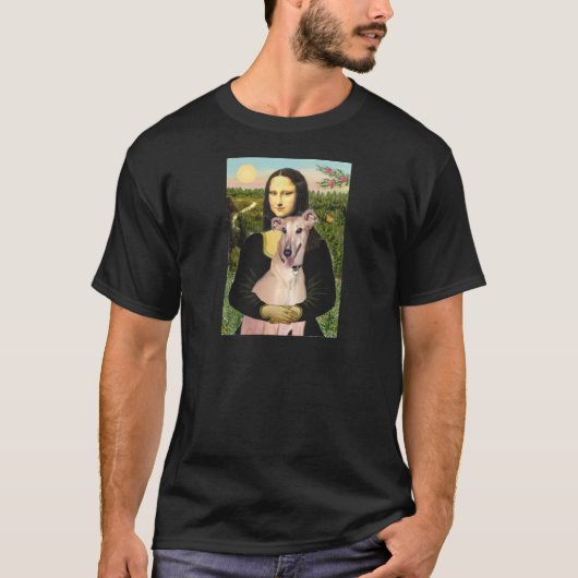 Greyhound 2 - Mona Lisa T-Shirt (Vorderseite)