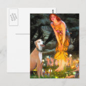 Greyhound 9B - Mitte Eve Postkarte (Vorne/Hinten)