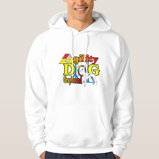 Greyhound_Agility Hoodie (Vorderseite)