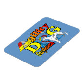 Greyhound-Agility Magnet (Linke Seite)