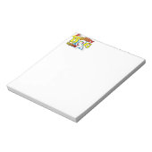 Greyhound-Agility Notizblock (Rotiert)