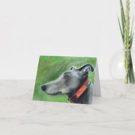 Greyhound Art Card (a53) Karte