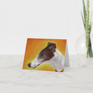 Greyhound Art Card (a93a) Karte