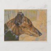 Greyhound Art Postcard Postkarte (Vorderseite)