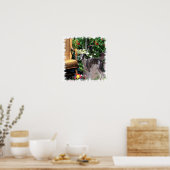 Greyhound Art Print Poster (Küche)