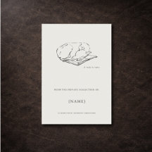 Greyhound- Benutzerdefinierte Ex Libris- Buchplatt